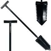 TerraX Master Digger - 36" or 34" Double Serrated Shovel with T-Handle