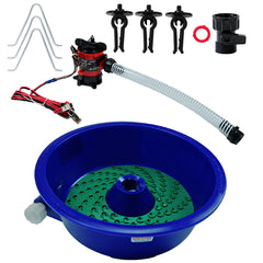 TerraX Blue Bowl Concentrator Kit with Prospecting Mat