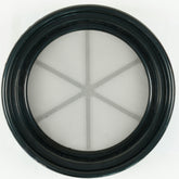 TerraX Black Plastic 13-1/4" Gold Sifting Pan Classifier - Multiple Mesh Sizes Available Made in the USA