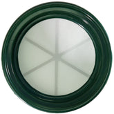 TerraX Green Plastic 13" Gold Sifting Pan Classifier - Multiple Mesh Sizes Available Made in the USA