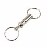 TerraX Pull Apart Key Ring Premium Quality with Nickel Plated Brass Body