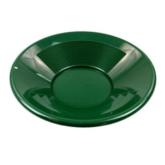 TerraX 12" Plastic Gold Pan w/ Shallow & Deep Riffles for Gold Prospecting