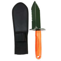 TerraX Prospector's Choice 13" Double Side Serrated Edge Digger Digging Tool w/ Sheath