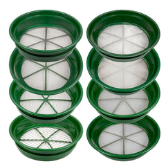 TerraX 8 Gold Prospecting stackable Sifting Pans & Classifiers