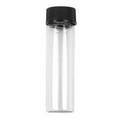 TerraX 144Pc Display- 7ML Glass Vials (2-3/8", Outer Diameter: 5/8")
