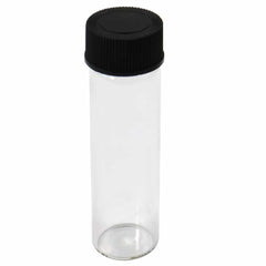 TerraX 144Pc Display- 7ML Glass Vials (2-3/8", Outer Diameter: 5/8")