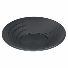 TerraX 14" Plastic Gold Pan Panning Black & Water Guide