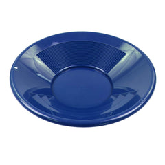 TerraX 12" Plastic Gold Pan w/ Shallow & Deep Riffles for Gold Prospecting