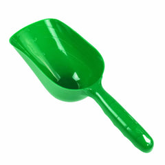 TerraX Green Plastic Feed Seed Sand Scoop Hand Trowel 2 Cup Capacity
