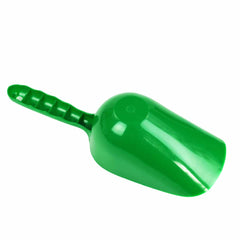 TerraX Green Plastic Feed Seed Sand Scoop Hand Trowel 2 Cup Capacity
