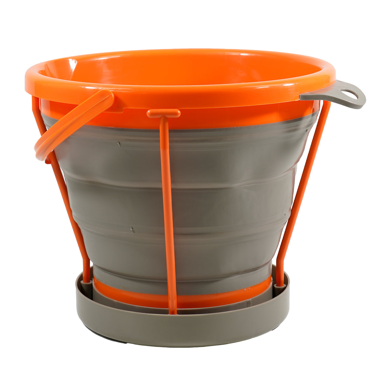 TerraX Foldable Gold Panning Bucket with Stand