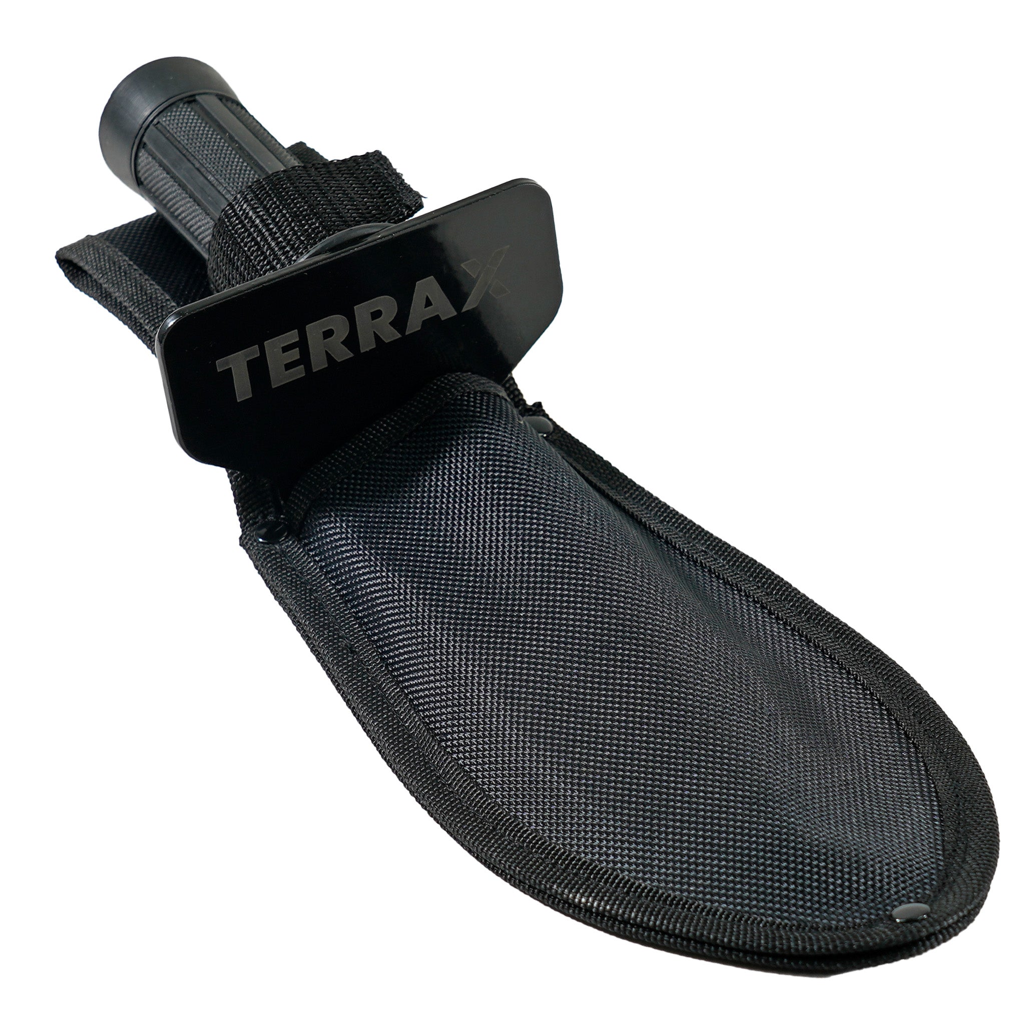 TerraX Heavy Duty Hand Digger - Shovel with Belt Sheath  Ideal for Landscaping, Gardening, Metal Detecting, and Gold Prospecting
