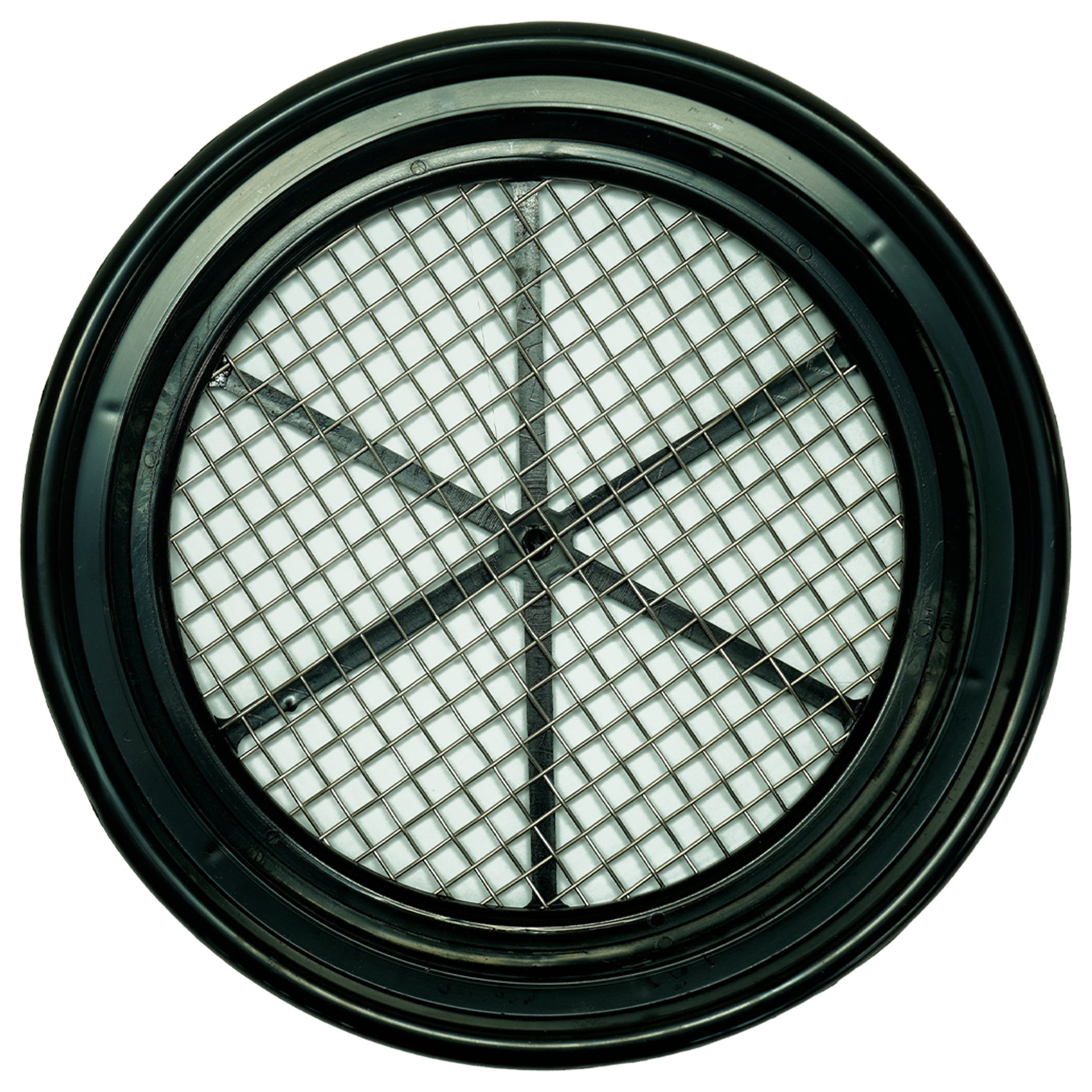TerraX Black Plastic 13-1/4" Gold Sifting Pan Classifier - Multiple Mesh Sizes Available Made in the USA