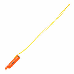 TerraX 5-in-1 Orange Survival Whistle with Lanyard