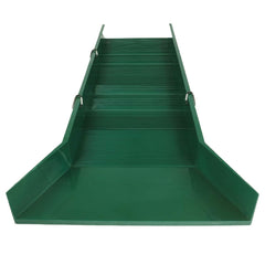 TerraX 30" Lightweight Green Sluice Box with Shoulder Strap and 2 Carabineers