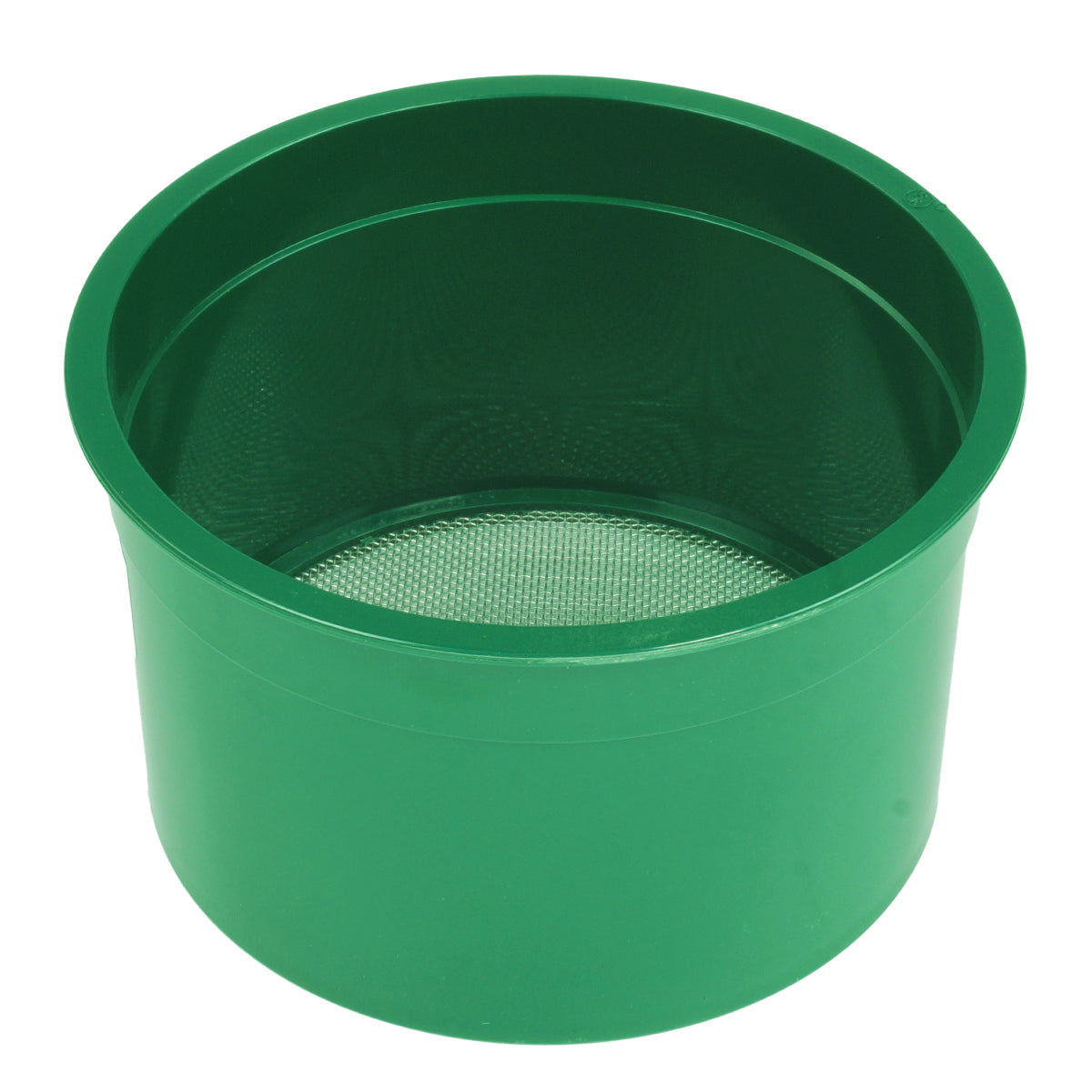 TerraX 6" Green Plastic Mini Stackable Sifting Classifier