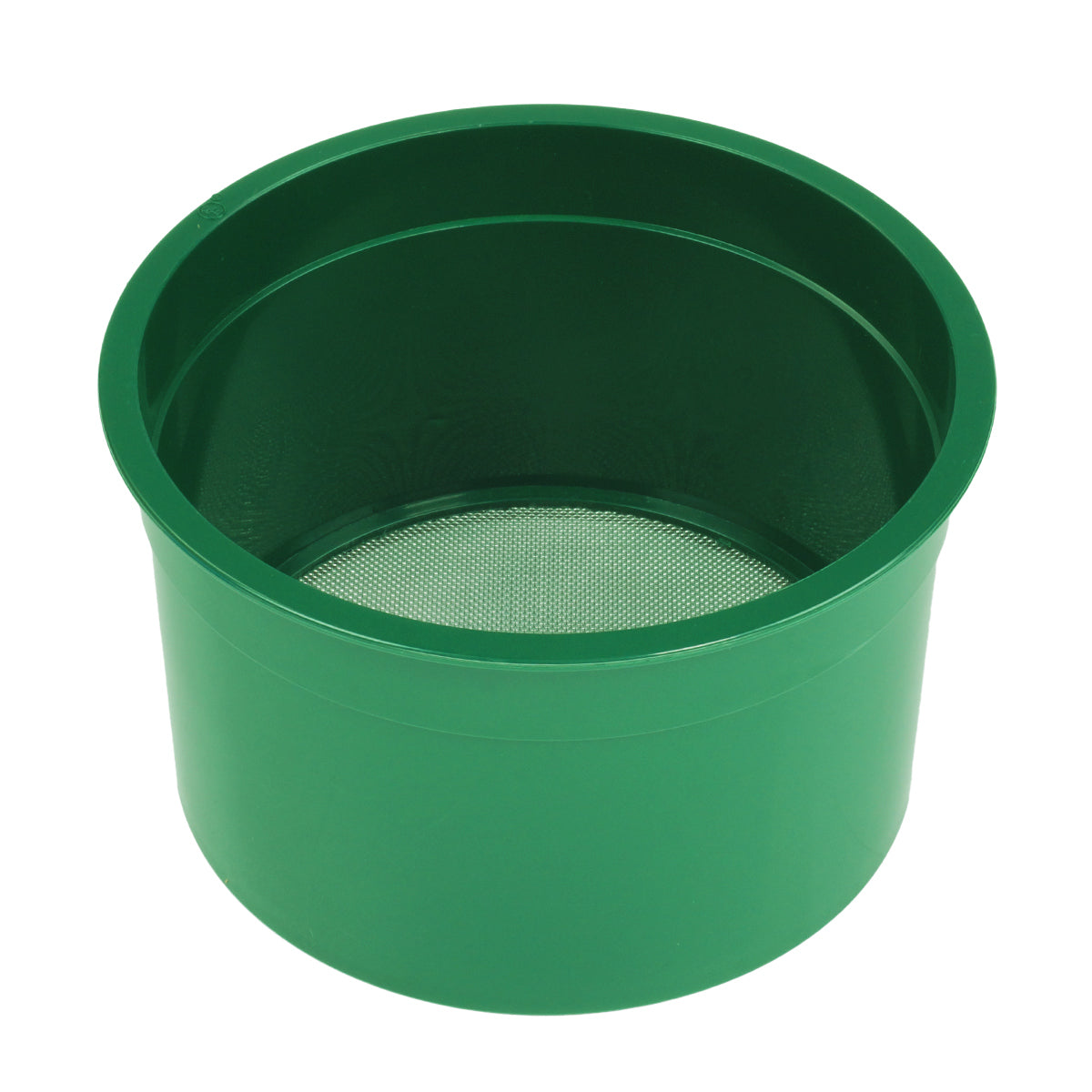 TerraX 6" Green Plastic Mini Stackable Sifting Classifier