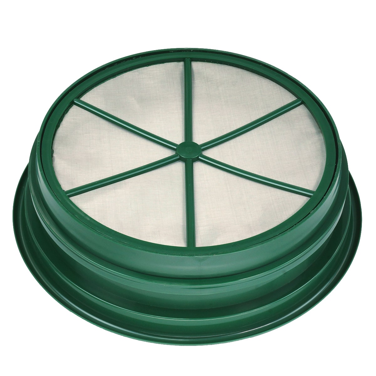 Classifier Tools TerraX 6 pc Green Sifting Gold Pan Plastic Classifiers & 8 lbs Magneti ...